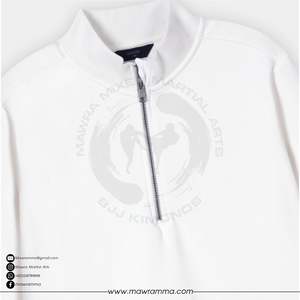 Sweat-shirt d'hiver unisexe à col montant, logo brodé personnalisé OEM, haute qualité, 100% coton, respirant, vente en gros - Product Image 6