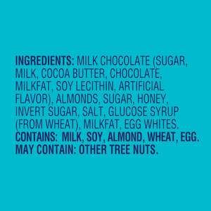 Barra de Chocolate con Leche Toblerone con Almendras Caramelizadas Saladas y Miel y Turrón de Almendras 100g - Product Image 4