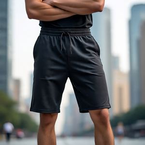 <b>Men</b> Heavyweight Sweat Shorts <b>Men's</b> Gym Fitness Jogger Vintage Short's <b>Men</b> - Product Image 5