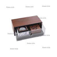 Quemador Bakhoor de nuevo diseño Quemador Bakhoor de madera y acero Quemador de incienso de forma personalizada de Calidad exclusiva