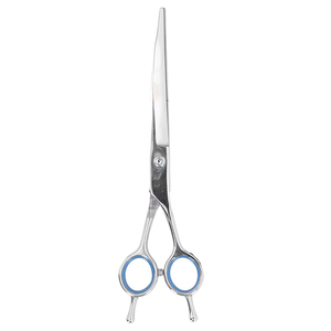 Venta al por mayor de tijeras para el cuidado de mascotas rectas de 6,5 pulgadas acabado pulido Metal acero Animal corte de pelo tijeras de aseo - Product Image 1