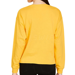 T-shirt décontracté pour femme SWIFT FUSION, col rond, manches courtes, 100 % coton, écologique, lourd, respirant, avec logo, idéal pour l'été - Product Image 2