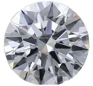 Diamant blanc coupe unique 1 carat Vs2 clarté lâche E couleur diamant fabriqué en laboratoire parfait pour la fabrication de bijoux de bague diamants synthétiques - Product Image 2