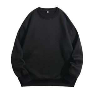 Venta al por mayor de sudaderas con capucha de mujer de talla grande de gran tamaño con logotipo personalizado de lana antiarrugas poliéster/algodón 360g tela de invierno - Product Image 1