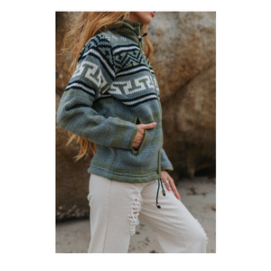 Chaquetas de lana de alto rendimiento para mujer Tejido transpirable Teñido en nuevos diseños para uso en exteriores - Product Image 4