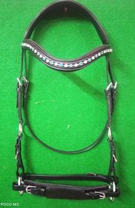 Atractivo, ajustable y asequible, equipo de equitación, juego de tachuelas, aspecto elegante, superventas, juego de tachuelas de brida de cuero de caballo - Product Image 5