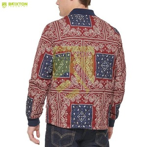 Chaqueta Bomber para Hombre Fabricada en Fábrica 2025, Chaqueta Bomber con Estampado de Color Único, Ropa de Exterior, Último Precio, Chaqueta Bomber de Invierno para Hombre - Product Image 2