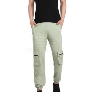 Pantalones de hombre informales con logotipo personalizado hecho en fábrica, pantalones cómodos a la moda para hombre - Product Image 5