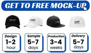 Gorras de Béisbol Personalizadas con Parches Bordados y Etiquetas Tejidas, Estilo Hiphop, 6 Paneles, Visera Plana, Cierre a Presión, para Hombre y Mujer - Product Image 6