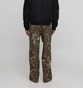 Pantalons de survêtement décontractés de randonnée en gros, imprimé camouflage, jambes larges, coton, vêtements décontractés de plein air, vêtements de jogging pour hommes, pantalons de survêtement - Product Image 2