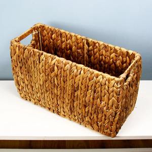 Water Hyacinth <b>Toilet</b> Paper Holder 6 <b>Rolls</b> Handmade <b>Storage</b> <b>Box</b> Eco-Friendly Natural Home and Home Decor Wholesale from Vietnam - Product Image 4