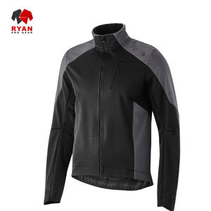 Ryan แจ็คเก็ตกันลมกันน้ำเป็นมิตรกับสิ่งแวดล้อมสำหรับผู้ชาย, แจ็คเก็ตผ้าสแปนเด็กซ์/ ไนลอนมีซิปสำหรับผู้ชาย - Product Image 6