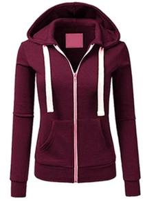 2024 Winter New <b>Women's</b> Personalized Casual <b>Cardigan</b> Zipper Hoodie Front Custom Fashion Outdoor Sportswear 100% Cotton Fleece - Product Image 6