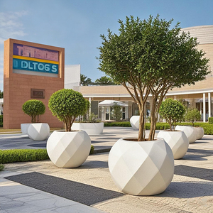 <span class=keywords><strong>Pot</strong></span> de fleurs d'extérieur extra large, <span class=keywords><strong>Pot</strong></span> de Fleur, Jardinière pour hôtel Holl, Jardinières pour centre commercial - Product Image 4