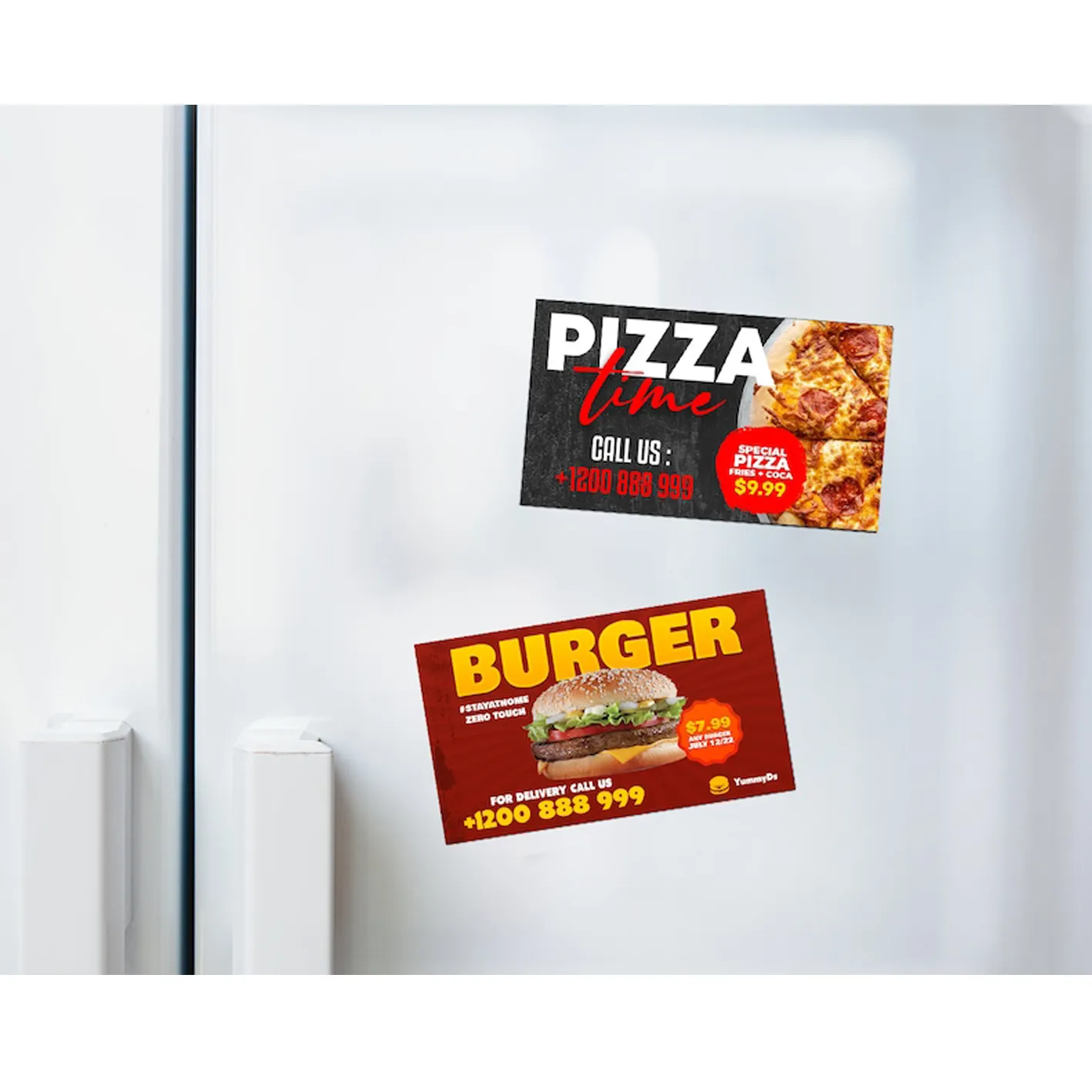 Ímã de geladeira tamanho cartão de visita promocional publicidade personalizada lembrança adesivo magnético ímã de geladeira