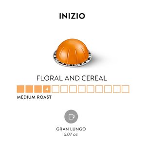Cápsulas Nespresso Vertuo, Inizio, Café de Tueste Medio, 30 Cápsulas de Café, Prepara 5.0oz - Product Image 5