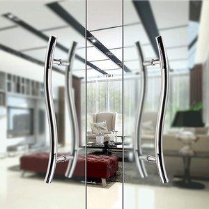 Poignée d'armoire en acier inoxydable OEM de style design moderne, vente en gros pour villa, balcon, escalier, usine fabriquée pour hôpital - Product Image 6