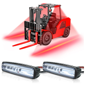 Luz de Seguridad Láser para Montacargas de 18 Vatios, Fuente LED con Cuerpo de Plástico - Product Image 2