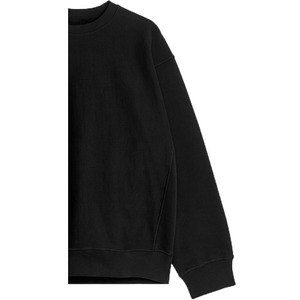 Men's Premium 100% Cotton Fleece O-<b>Neck</b> Pullover Sweatshirt Eco-Friendly Breathable Solid Knitted Embossed Printed Design Front - Product Image 5