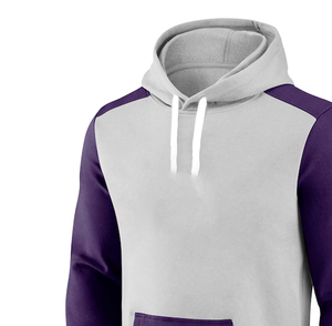 Sweat à capuche personnalisé color block en polyester/coton 200-320 grammes, molleton surdimensionné, écoresponsable, avec fermeture éclair intégrale, effet délavé à l'acide - Product Image 5