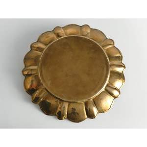 Assiette de présentation en plastique style antique, 13 pouces, motif floral en relief vintage, pour mariage, événement, fête, dîner de Noël, service de table - Product Image 1