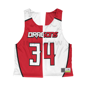 Uniformes personnalisés de crosse Maillot et short en polyester unisexe pour adultes Vêtements de sport d'équipe imprimés Uniforme de football américain - Product Image 3