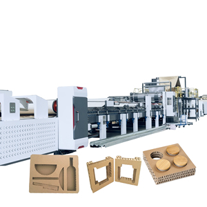 500-3000mm tổ ong các tông làm cho dây chuyền sản xuất các tông cho sản xuất Bìa - Product Image 1