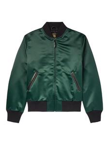 Personalizado Varsity bordado acolchado forrado hombres personalizado béisbol Bomber Varsity chaqueta de satén para hombres - Product Image 6