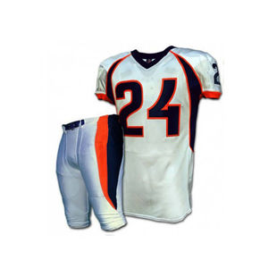 Uniformes de fútbol americano de sarga de aparejos de diseño sublimado al por mayor, uniformes deportivos para hombres con diseño personalizado - Product Image 5