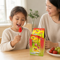 Yoloduck Halal Bonbons Durs Personnalisés en Résine Grande Taille Forme Animale Poudre Créative en Vrac Goût Fruité Sucette