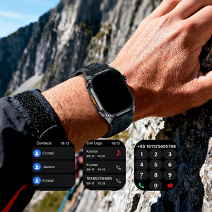 Montre connectée Sower DS8, écran AMOLED de 1,95 pouce, étanche IP67, assistant vocal Bluetooth, tracker de fitness, unisexe - Product Image 6