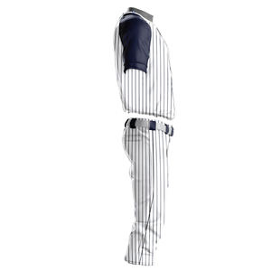 Uniformes de béisbol de poliéster de alta calidad para adultos Equipo de softball con logotipo personalizado con diseño transpirable Nombre de equipo impreso completo - Product Image 2