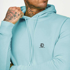 เสื้อฮู้ดผู้ชายผ้าฝ้าย 100% คุณภาพสูง ระบายอากาศได้ดี บุขนด้านใน สำหรับฤดูหนาว ขายส่ง - Product Image 5