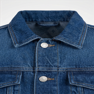 แจ็คเก็ตยีนส์ผู้ชายคุณภาพสูง ดีไซน์ระดับมืออาชีพ ระบายอากาศได้ดี สไตล์ทางการสำหรับฤดูหนาว เคลือบผิว ทันสมัย - Product Image 4