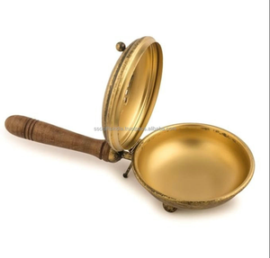 Quemador de incienso religioso de latón de buena calidad | Nueva colección al por mayor Quemadores Bakhoor | Fabricante indio SS ARTESANÍA INDIA - Product Image 3