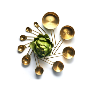 100% Original Quality Brass <b>Measuring</b> <b>Spoon</b> Home Kitchen Set and Gifts Coffee Bean <b>Measuring</b> <b>Spoon</b> - Product Image 3