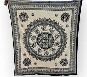 100% cotton buddha themed beach <b>throws</b>, bedspreads and wall hangings for home furnishing stores ideal for resale - Product Image 6