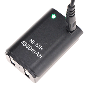 4800mAh thay thế pin cho <span class=keywords><strong>Xbox</strong></span> <span class=keywords><strong>360</strong></span> có thể sạc lại pin với cáp - Product Image 5
