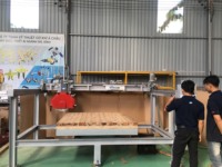 Machine de découpe pont scie machine automatique pierre cnc modèle Mini Cuxi tourner le degré de tête 0-90 pour marbre granit