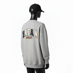 Sudadera Extra Grande para Mujer, Felpa Premium, Tela Suave de Algodón, Logotipo Personalizado con Apliques Bordados, Sudadera Transpirable para Mujer - Product Image 4