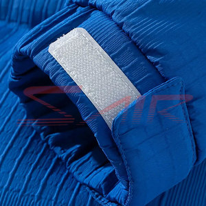 Men's Casual Canvas Zipper Puffer Jackets Customizable New Arrival <b>Top</b> Design Lightweight Winter <b>Bubble</b> Waterproof Hood Plus - Product Image 5