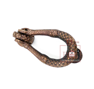 New Latest Design Heavy Weaving Cane Latest Iron Casting Door Knockers New Look Door Knocker (195x100mm) - Product Image 4