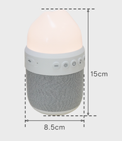Berceau vibrant pour bébé avec machine à bruit blanc, détecteur de pleurs et contrôle via application Bluetooth