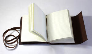 Carnet en cuir A5 de haute qualité avec porte-stylo, journal personnalisé, logo personnalisé, planificateur personnalisé, journal personnalisé - Product Image 6