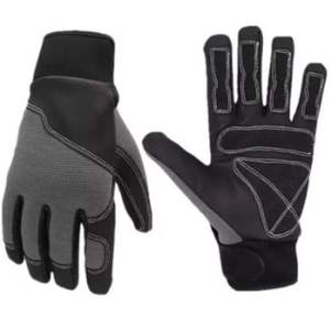 Fabricación de guantes de mecánico Guantes DE TRABAJO Guantes de mecánico de trabajo pesado de cuero - Product Image 1