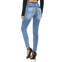 Pantalones Vaqueros de Corte Regular para Mujer, Cómodos, Casuales, de Primavera, 100% Algodón, Ecológicos, de Secado Rápido