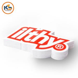 Pegatinas Personalizadas de PVC Brillante y Ecológicas, Troqueladas |   Calcomanías de Vinilo Impresas con Tinta UV Resistente al Agua, para Logotipos, Marca y Empaque, 100 Piezas - Product Image 5