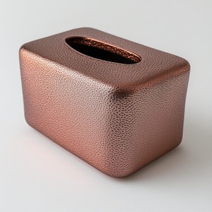 Boîte à mouchoirs décorative en métal de haute qualité, fabriquée à la main pour une performance durable, avec un style élégant et une approche minimaliste - Product Image 2