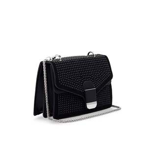 Bolso bandolera negro P36120 para mujer - Product Image 2