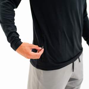 เสื้อเชิ้ตผ้าฝ้ายแบบรูดซิปสำหรับทุกเพศ, แห้งเร็วสำหรับกิจกรรมกลางแจ้งในฤดูใบไม้ผลิใช้งานได้หลากหลาย - Product Image 4